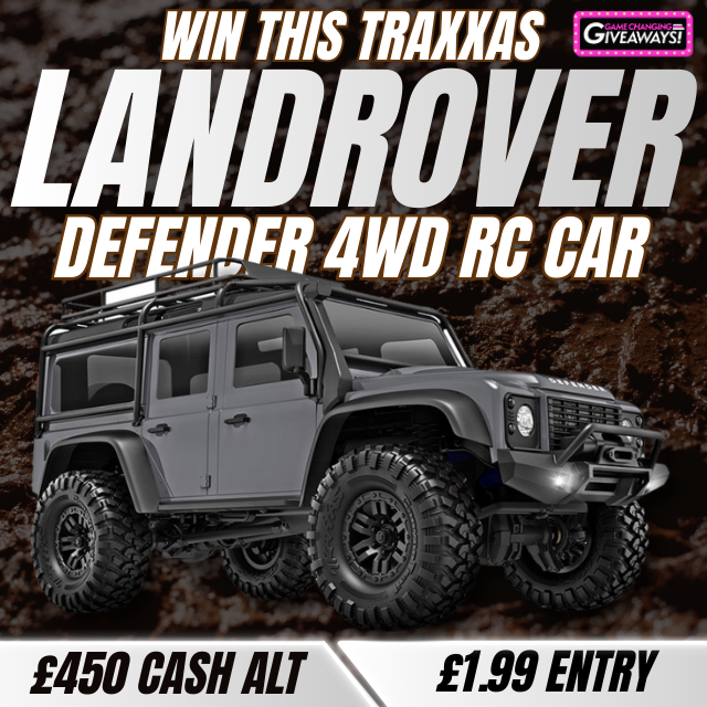 Traxxas Landrover Defender 4WD RC Car or £450 Cash alt