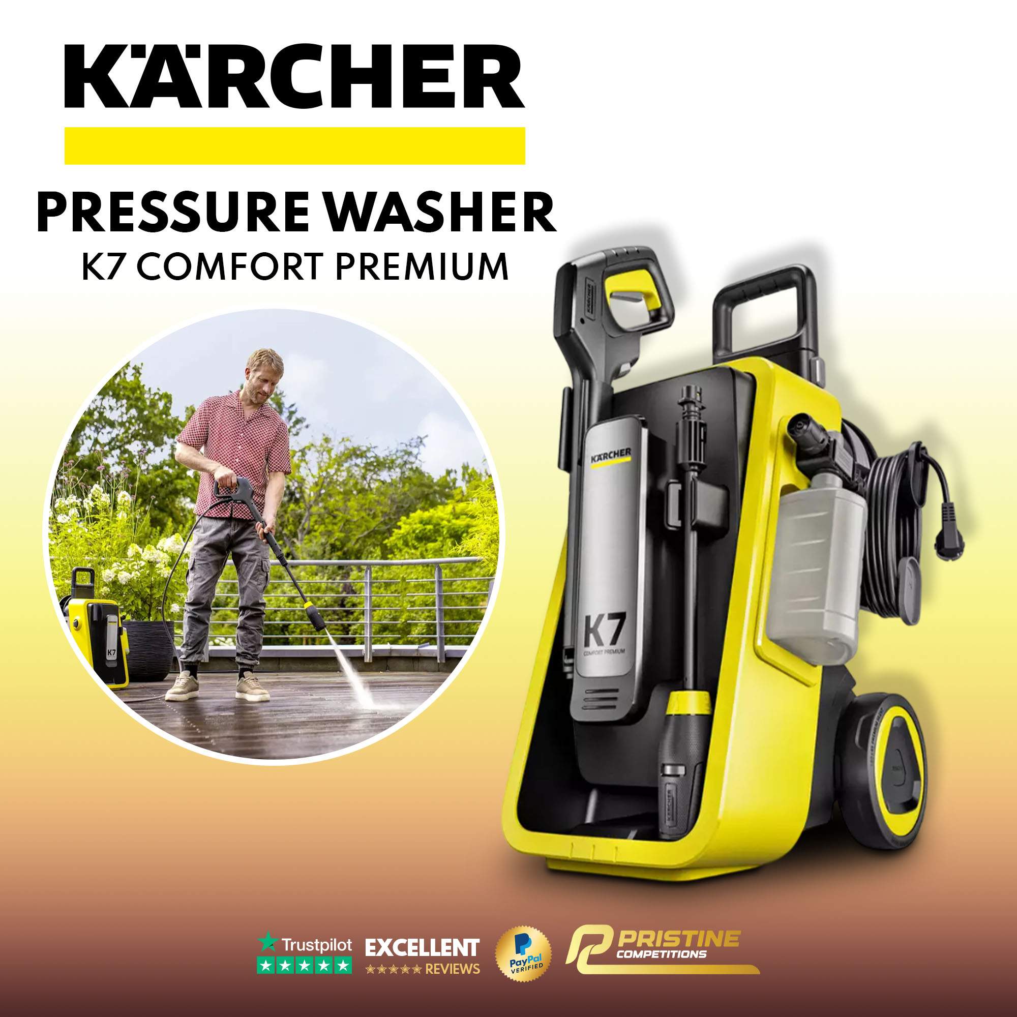 NEW Karcher K7 Comfort Premium Pressure Washer #2