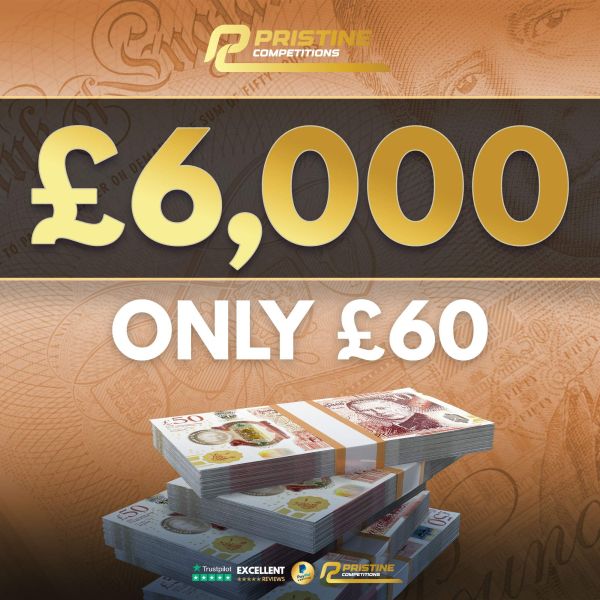 Wednesdays £6,000 for £60