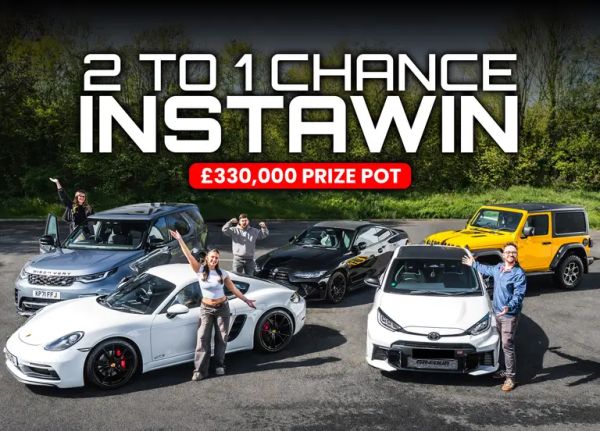 2/1 Chance InstaWin - £330,000 Prize Pot