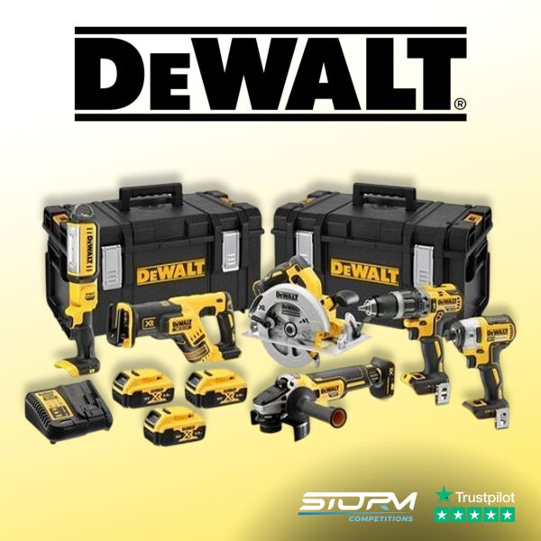 DEWALT DCK663P3 POWER TOOL KIT 3-18V-5AH LITHIUM BATTERIES 6PCE