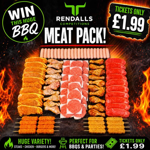 Win this 🔥 HUGE BBQ MEAT PACK 🔥