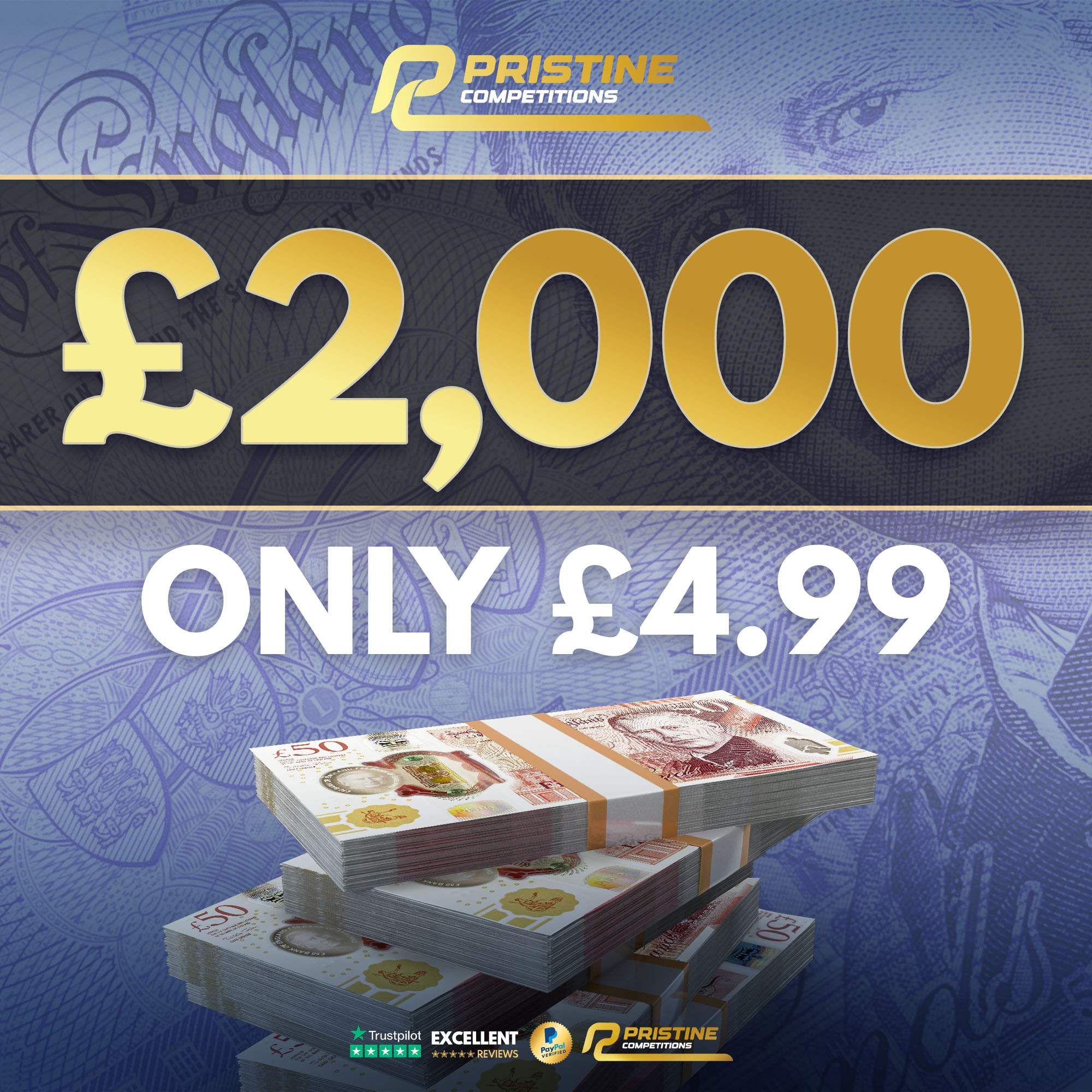 Fridays £2,000 For £4.99