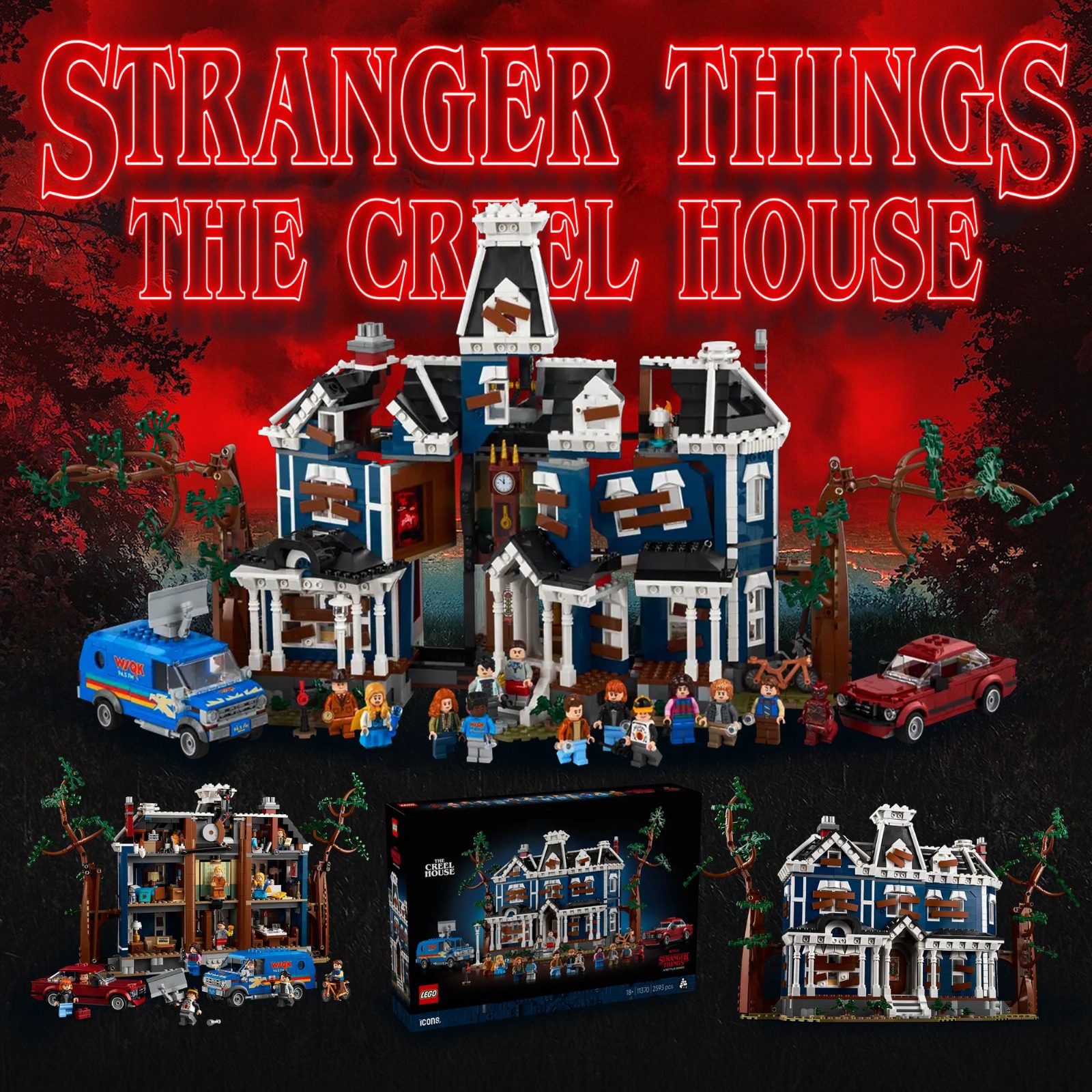 LEGO: STRANGER THINGS – THE CREEL HOUSE
