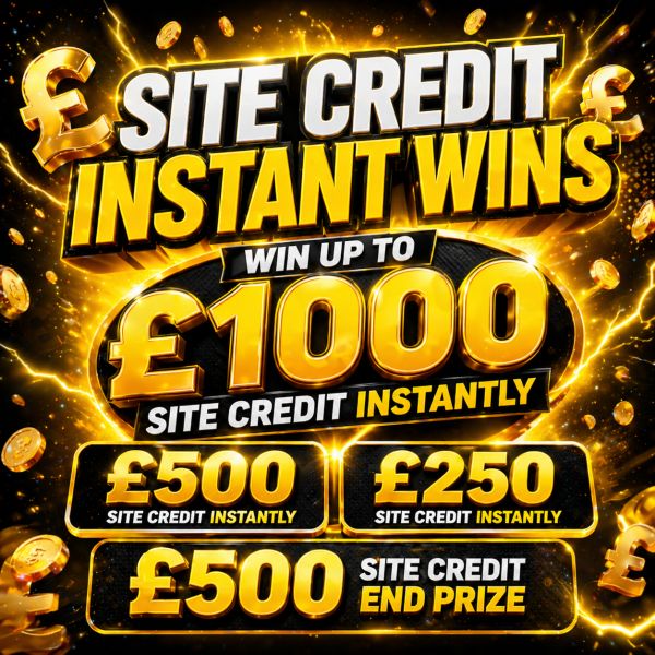 LAVISH CREDIT INSTANT WINS + £500 CREDIT END PRIZE!#32