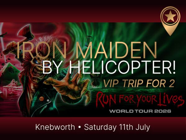 Iron Maiden “Run For Your Lives” Knebworth – Trooper Package