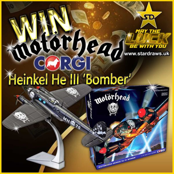 WK26 – CORGI – Heinkel He III – Motorhead ‘Bomber’ CC33719 (Odds:1:100)