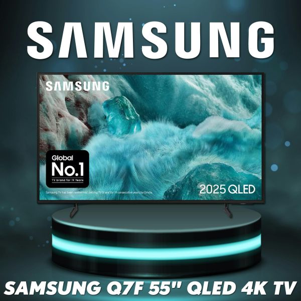 Win This SAMSUNG 55" QLED 4K Vision AI Smart TV!