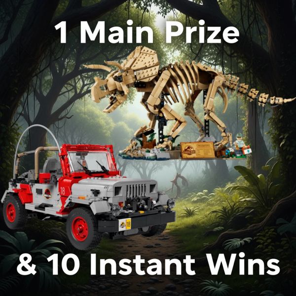 Jurassic Park Bundle & 10 Instant Wins