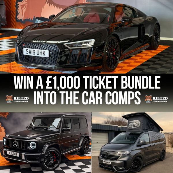 Win a £1,000 Golden Ticket into the Car Comps