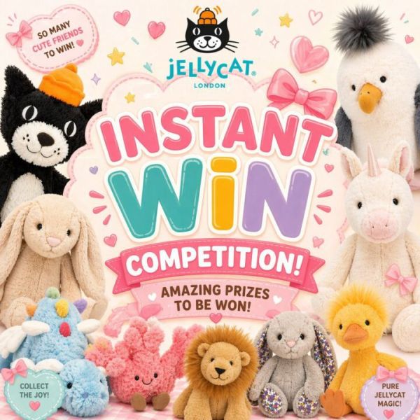 JELLYCAT INSTANT WIN COMP BIGGER