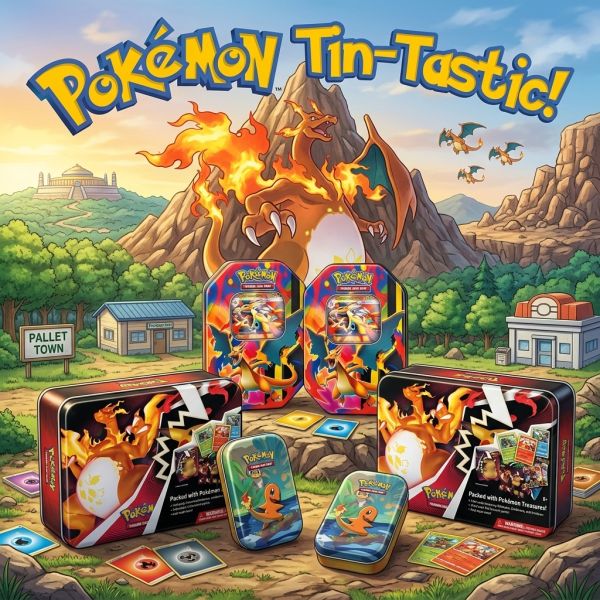 Pokemon Tin-Tastic – 2017 Collectors Chest + 24 Instant Wins