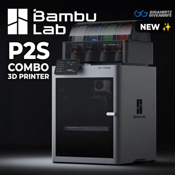 BambuLab | P2S w/ AMS Combo 3D Printer