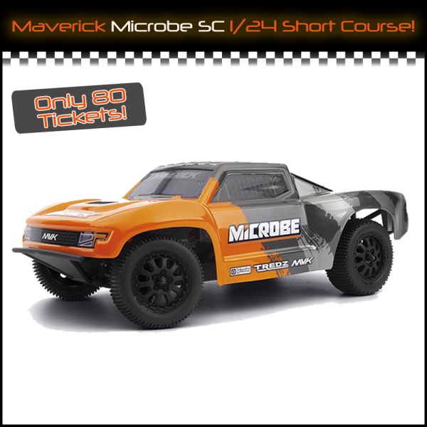 Maverick Microbe SC 1/24th Short Course – Orange