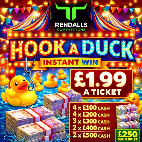 🦆 HOOK A DUCK – INSTANT WIN! 🦆