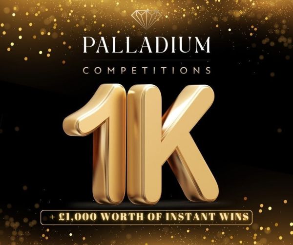 £1000 Cash Main Prize + £1000 Worth of Instant Wins!