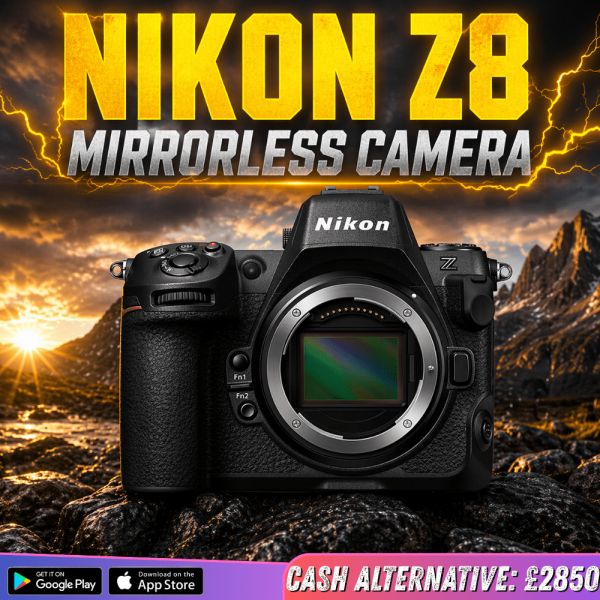 NIKON Z8 MIRRORLESS CAMERA