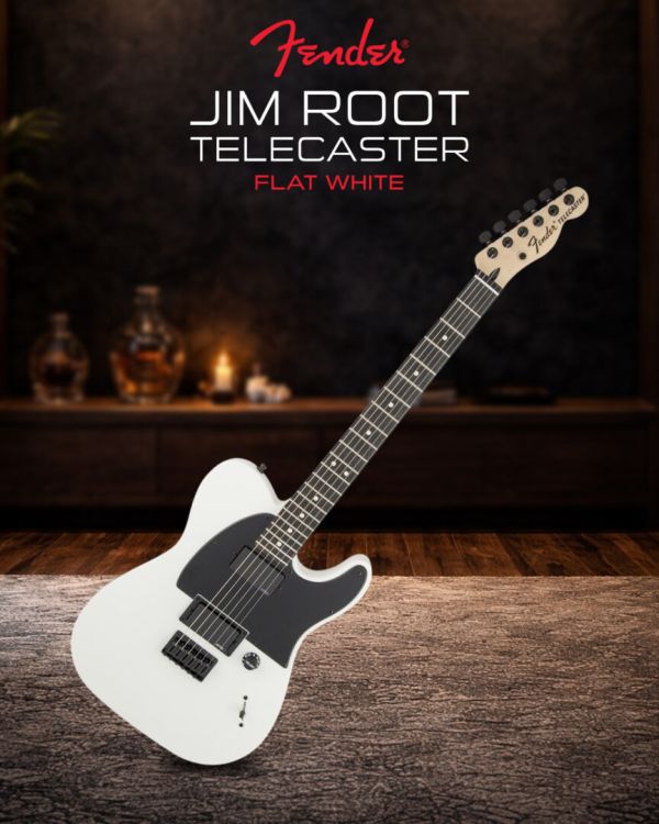 Fender Jim Root Telecaster, Flat White