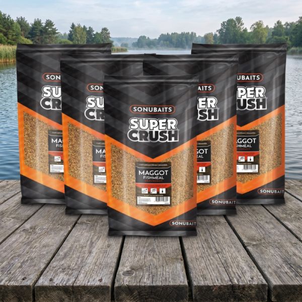 5x Sonubaits Maggot Fishmeal Groundbait – AUTO DRAW