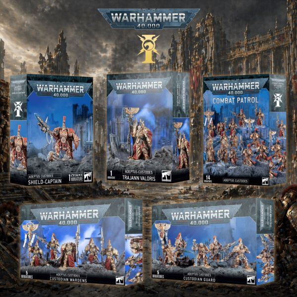 Warhammer 40K Adeptus Custodes Bundle