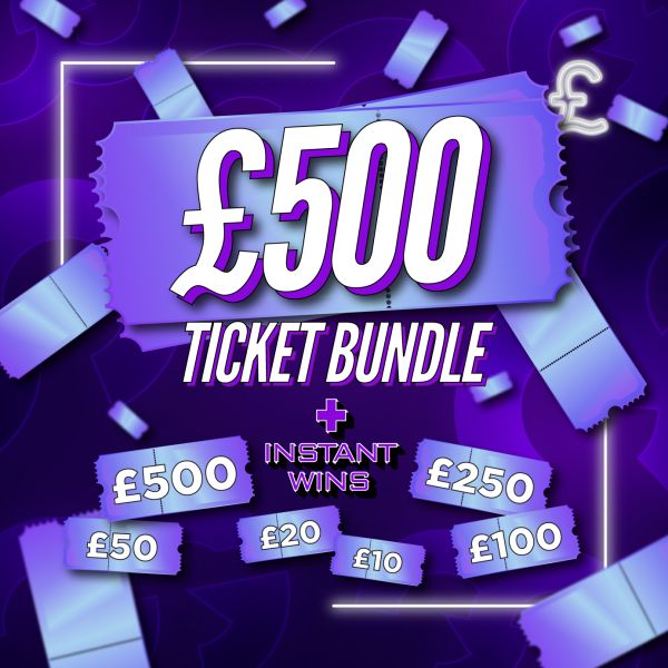 Bundles of Joy: £500 Ticket Bundle + Instant Wins #17