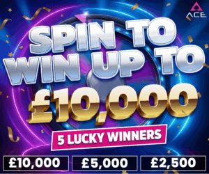 💰🤩 SPIN TO WIN – UPTO £10,000 CASH – 5 WINNERS 🤩💰