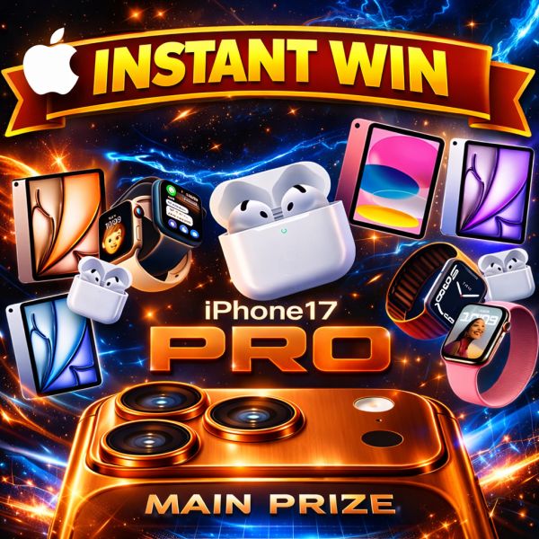 Apple iPhone 17 Pro – Plus Apple Instant Wins