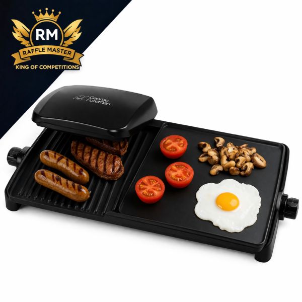 Penny Pinchers George Foreman 10-Portion Grill And Griddle NO CASH ALT