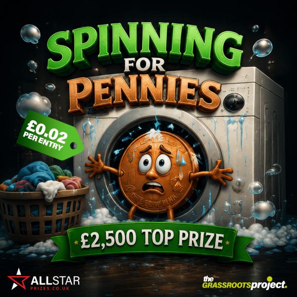 🌀🪙 SPINNING FOR PENNIES! 🪙🌀- £2,500 for 2p + £2,500 Cash Instants