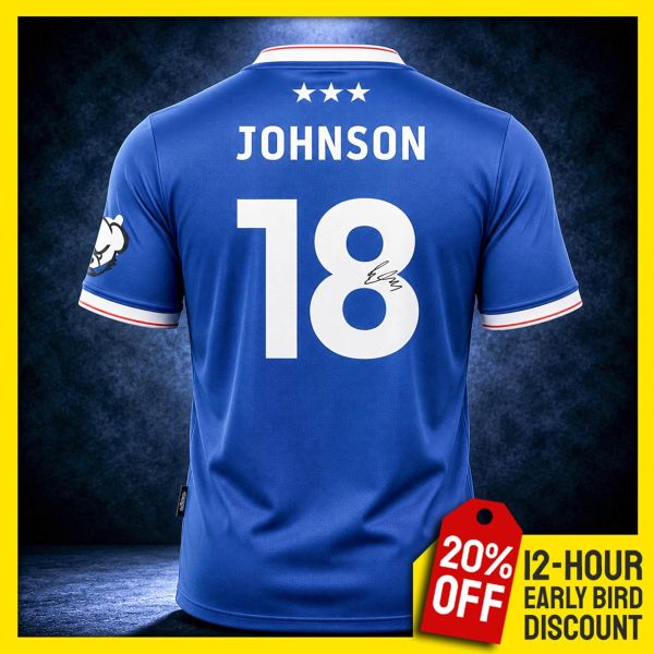 Ben Johnson Signed Ipswich Shirt!