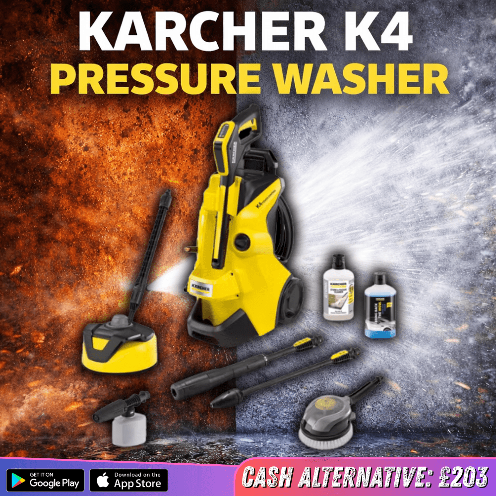 KARCHER K4 PRESSURE WASHER
