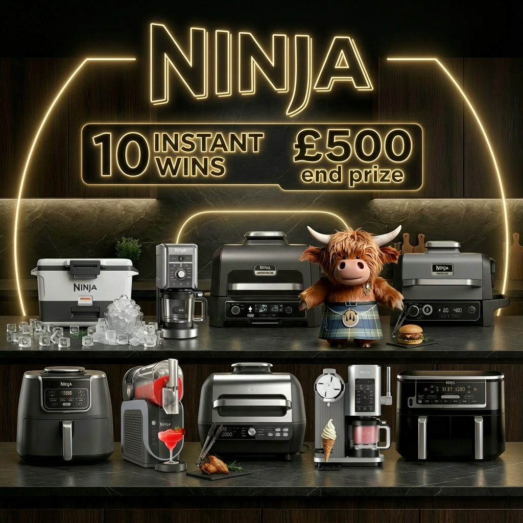 10 Awesome Ninja Wins + a £500 cash end prize