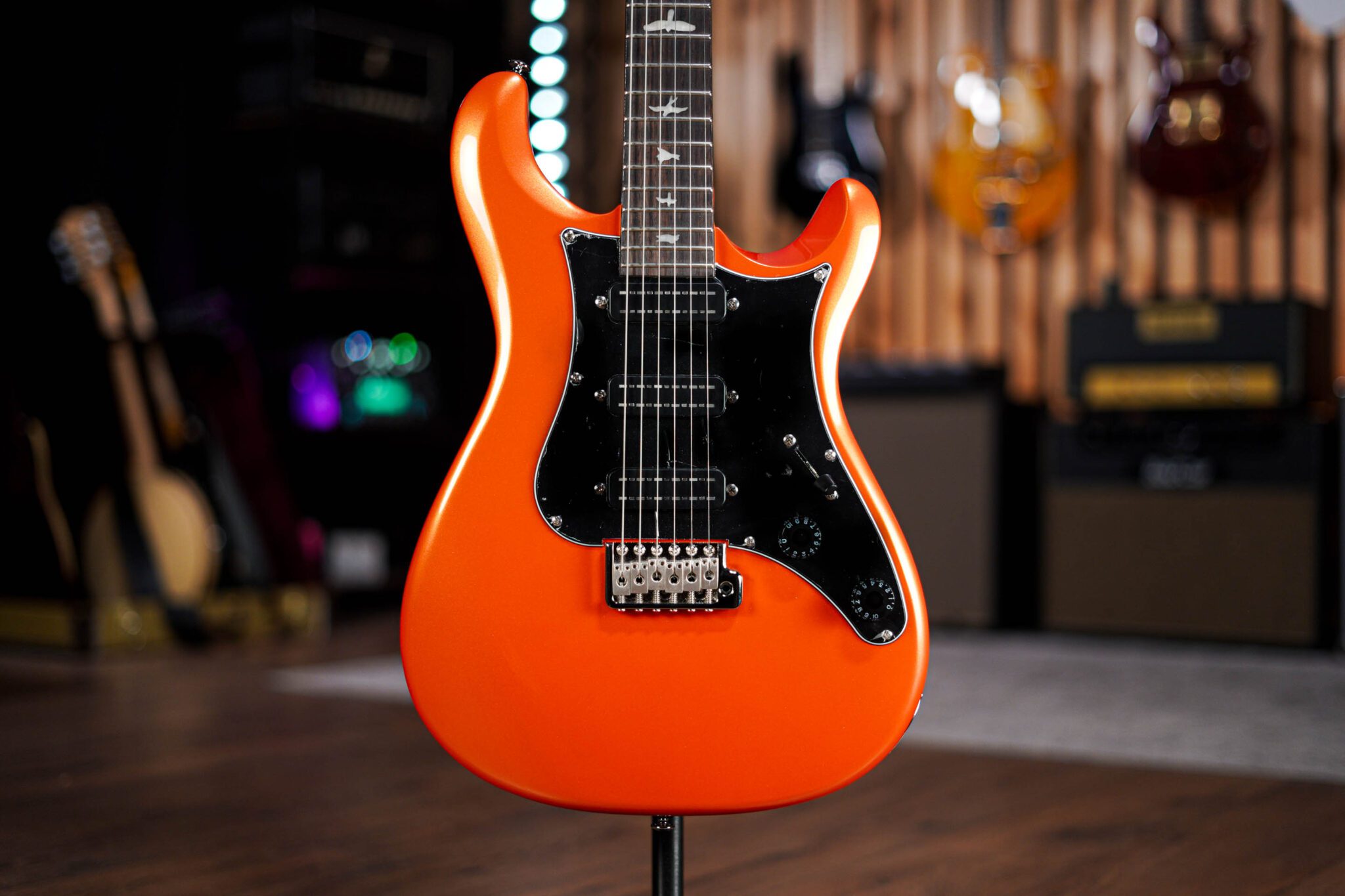 PRS SE NF3 in Metallic Orange Rosewood Fingerboard #6