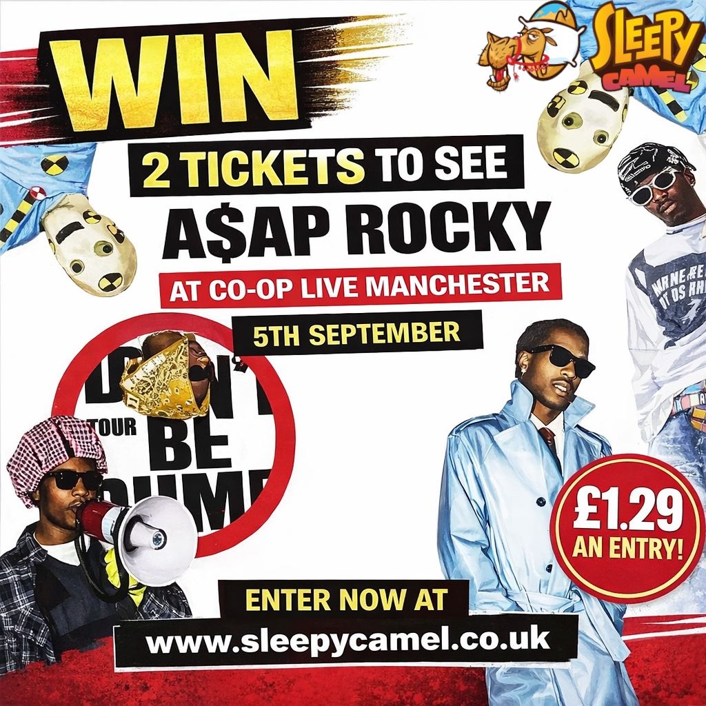 A$AP ROCKY live in Manchester!