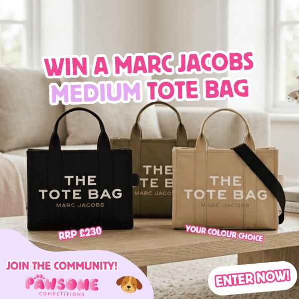 WIN A MARC JACOBS MEDIUM TOTE BAG👜