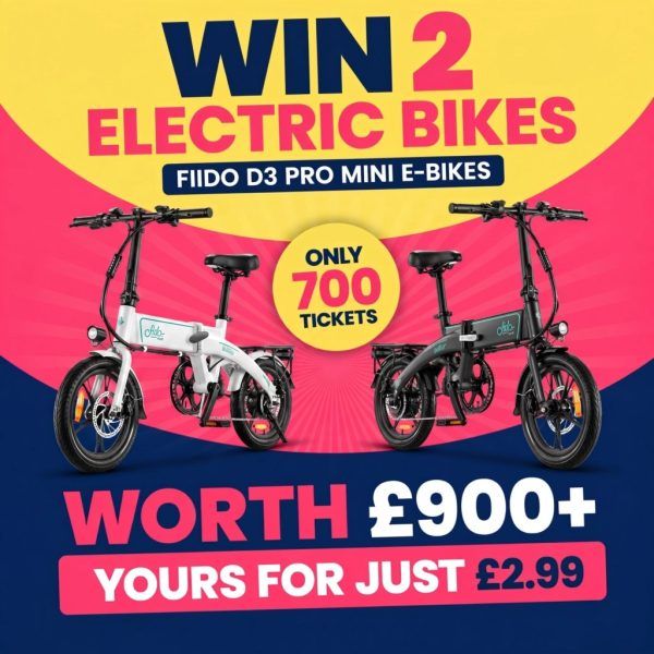 Win 2x Fiido D3 Pro Electric Bikes – Double the Ride, Double the Fun