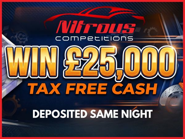 £25,000 TAX FREE CASH [Draw May 29th]
