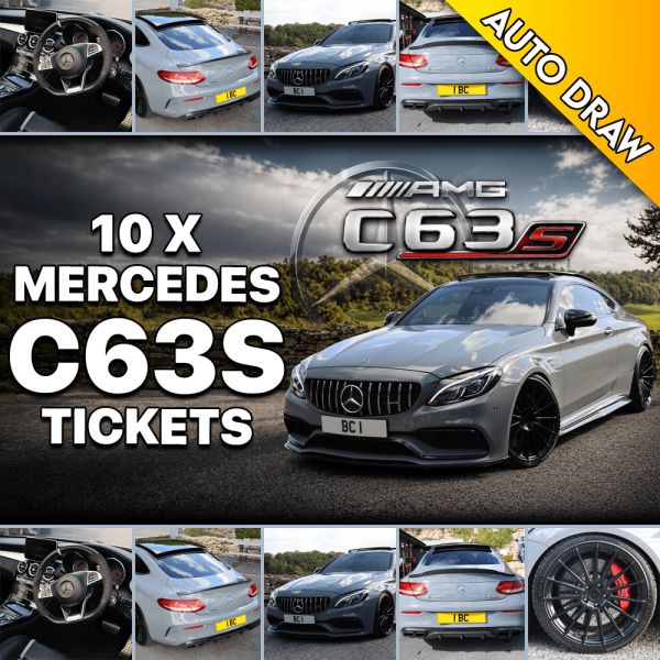 WIN 10 X MERCEDES C63S TICKETS WORTH £300 – DRAW NO.4