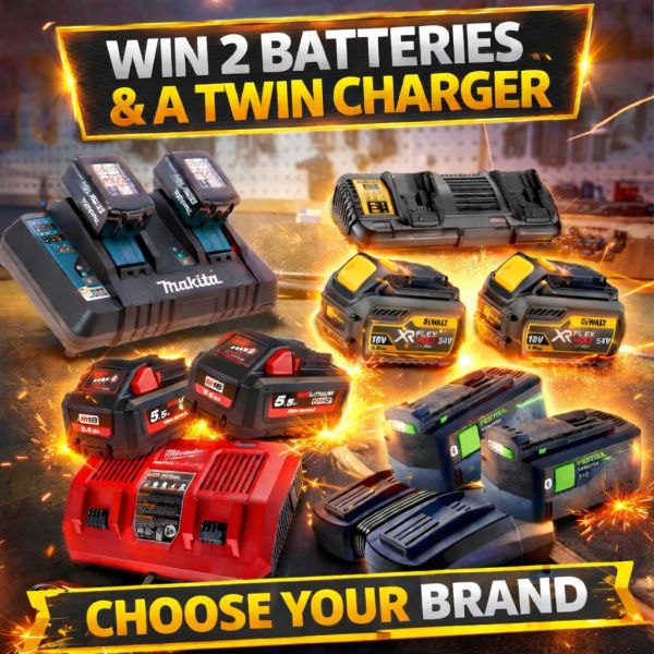 Twin Charger & Batteries Of Your Choice #16