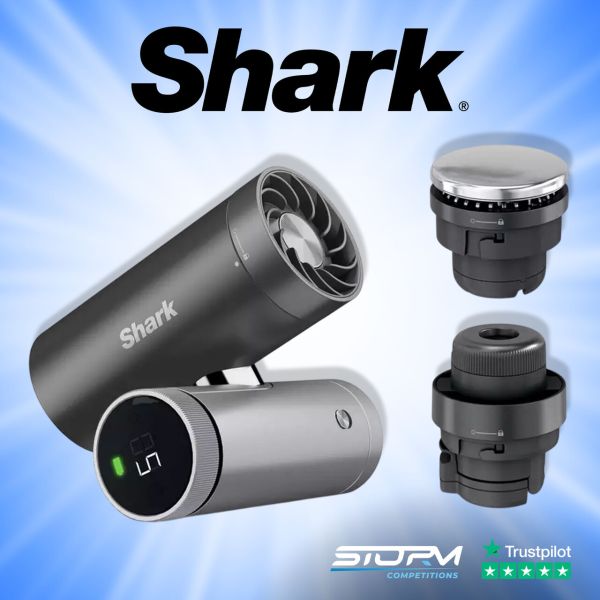 Shark ChillPill 3-in-1 Fan, Mist & InstaChill System –Carbon