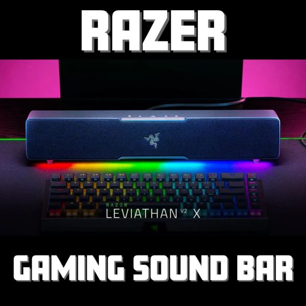 RAZER LEVIATHAN V2 X GAMING SOUNDBAR!