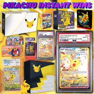 PSA 10 Pikachu ex + £7K Instant Wins! – AUTO DRAW