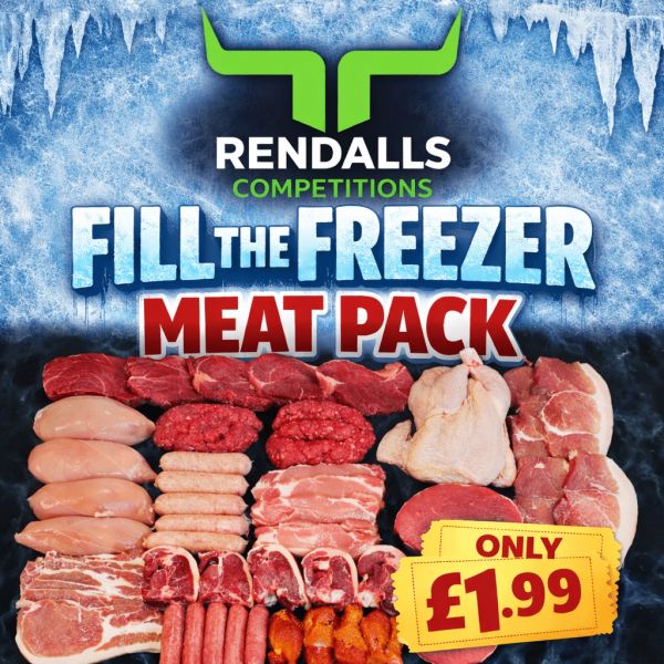 WIN A FILL THE FREEZER MEATPACK FOR ONLY £1.99