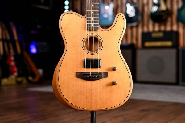 Fender Acoustasonic Standard Telecaster in Aged Natural #4