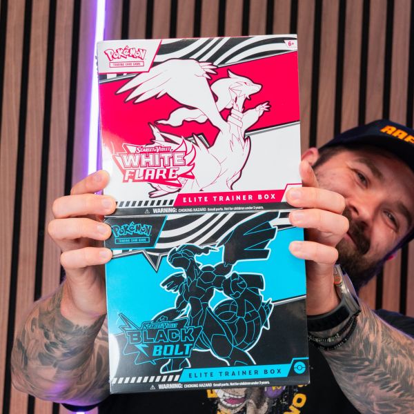 POKÉMON: S&V WHITE FLARE OR BLACK BOLT ETB!