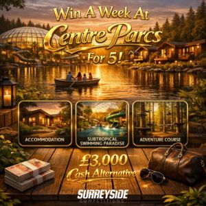 Win A Week At Centre Parcs UK For 5!🏝️🤩 (+1693 INSTANT WINS)