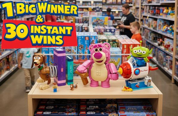 Toy Story Bundle – 1 Winner of all 3 sets & 30 Instant Wins