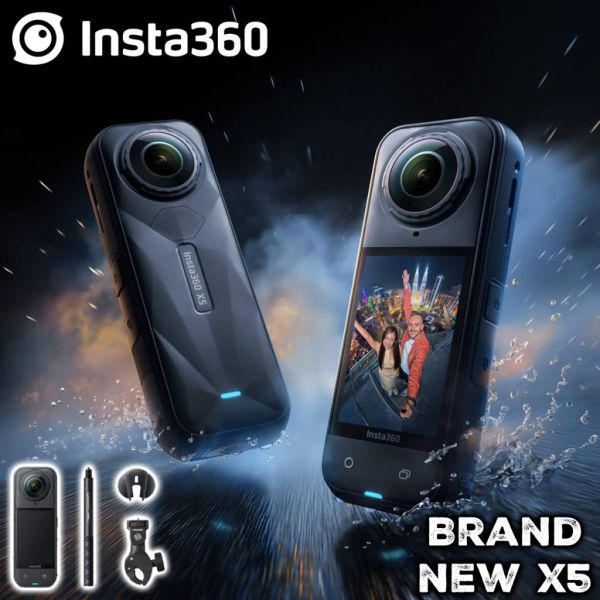 All New Insta360 x5 Motorcycle Multi-View Bundle