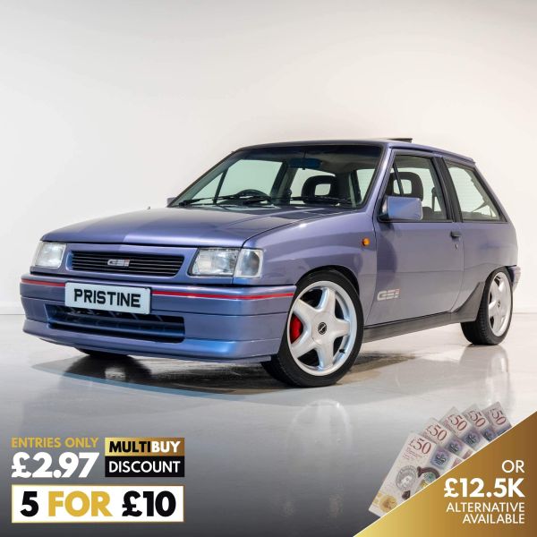 Silk Violet 1991 Vauxhall Nova GSI
