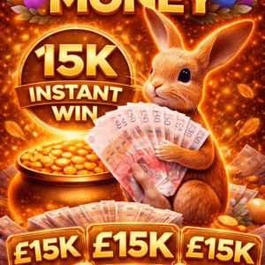 BUNNY MONEY !!!  15K INSTANT WIN POT